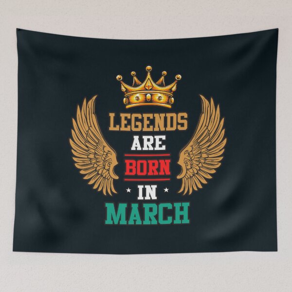 Item preview, March Legend, Legends Born in March designed and sold by maxleengraphix.