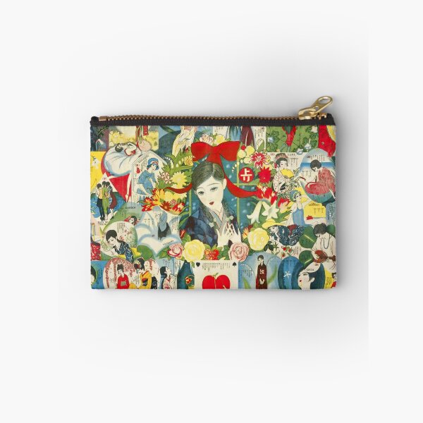 Item preview, Vintage Japanese Girl Art: old board game Retro Illustration by Sudo Shigeru designed and sold by JapaneseClub.