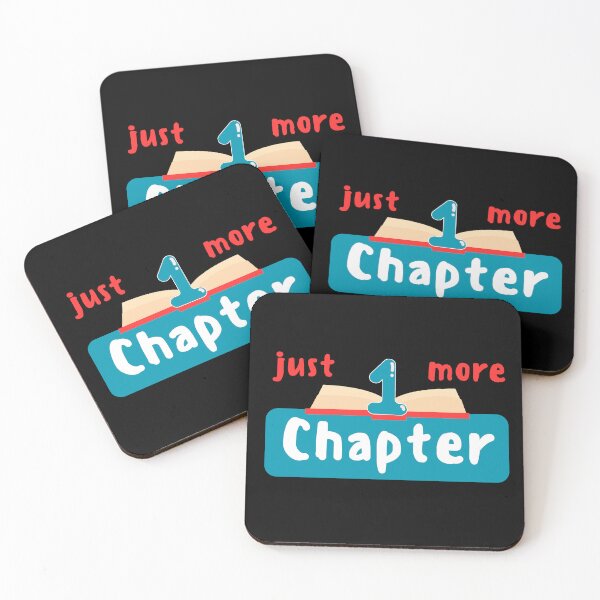 Item preview, Just one more chapter aesthetic funny reading quote designed and sold by wejollydigitals.