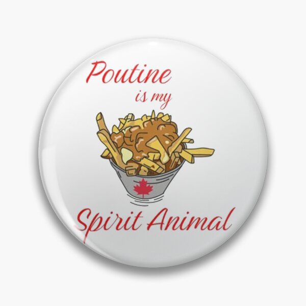 Item preview, Poutine is My Spirit Animal designed and sold by zuhamdan.