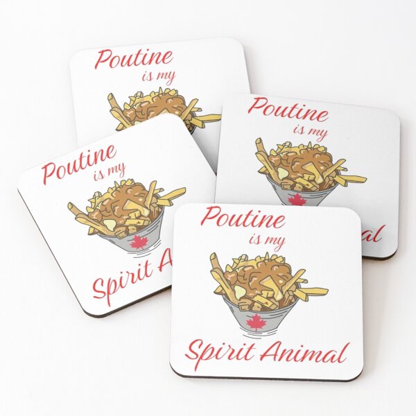 Item preview, Poutine is My Spirit Animal designed and sold by zuhamdan.