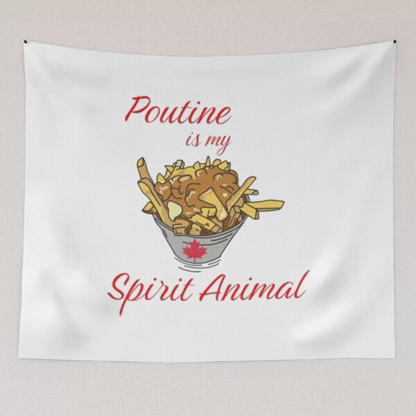 Item preview, Poutine is My Spirit Animal designed and sold by zuhamdan.