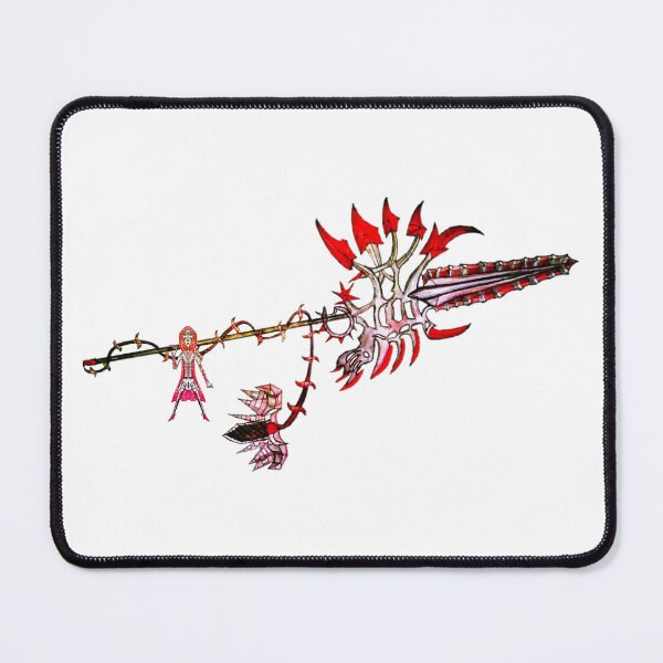 Item preview, Zhenara holding her ancient phoenix bone spear designed and sold by Burlyboysshop.
