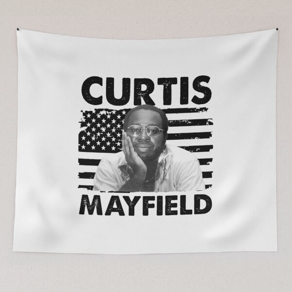 Item preview, Retro American Curtis Flag Mayfield Music Gift designed and sold by BurnsDeepFried.