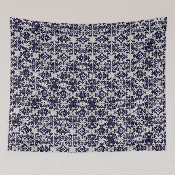 Item preview, Faded Batik Blue designed and sold by BumbleChynxBee.