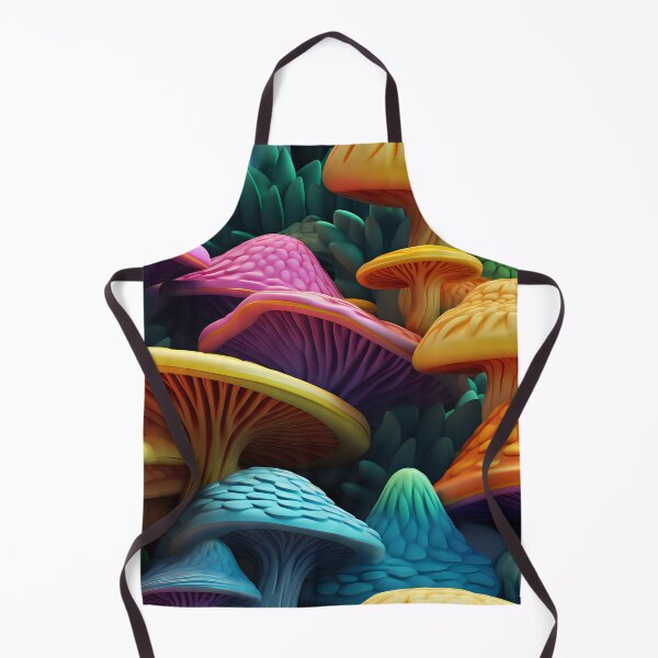 Item preview, Colorful mushrooms designed and sold by DerSenat.
