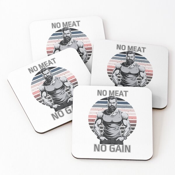 Item preview, NO Meat NO Gain designed and sold by JackAMM.