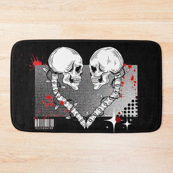 Item preview, Halloween Halloween Romantic Death Heart Skull designed and sold by CyberArtistOne.