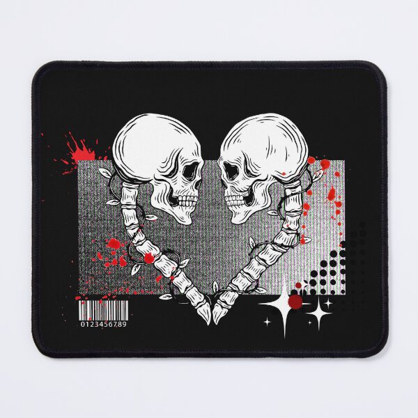 Item preview, Halloween Halloween Romantic Death Heart Skull designed and sold by CyberArtistOne.