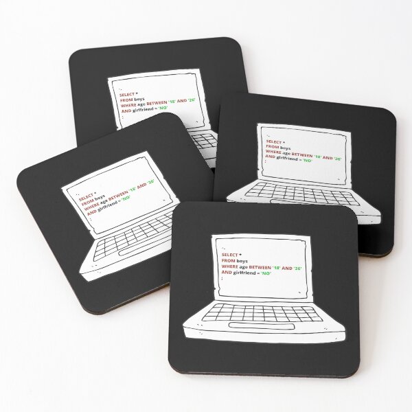 Item preview, Funny SQL Programming Joke Developer  Girls Who Code designed and sold by Melin-aRT.
