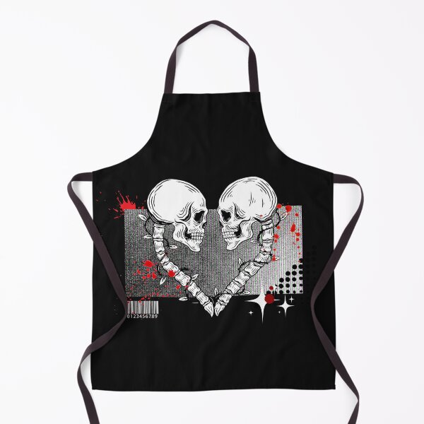 Item preview, Halloween Halloween Romantic Death Heart Skull designed and sold by CyberArtistOne.