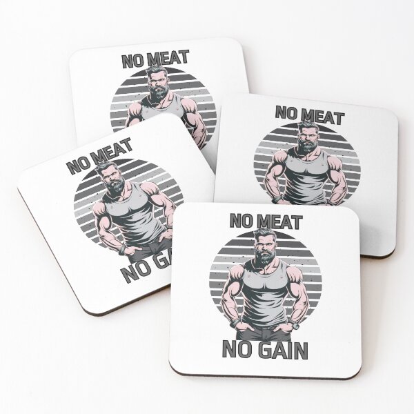 Item preview, NO Meat NO Gain / STANDARD designed and sold by JackAMM.