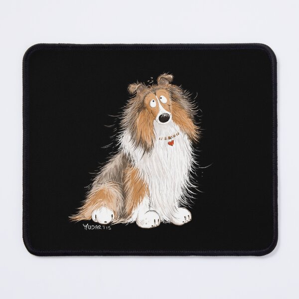Item preview, Happy Rough Collie Dog designed and sold by modartis.