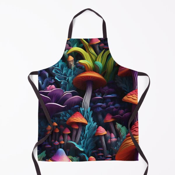 Item preview, Colorful mushrooms designed and sold by DerSenat.