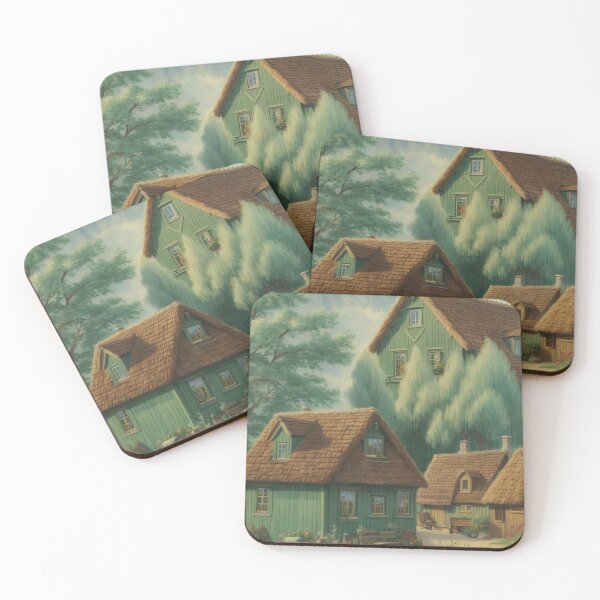 Item preview, Old green village Denmark  designed and sold by mikaws.