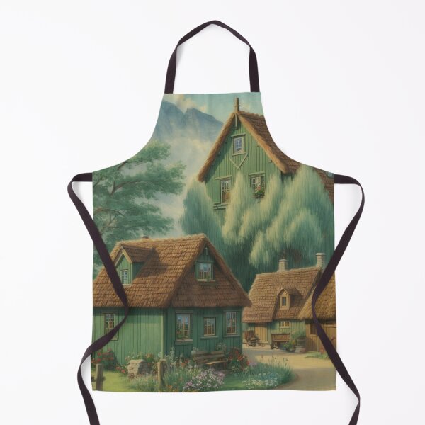 Item preview, Old green village Denmark designed and sold by mikaws.