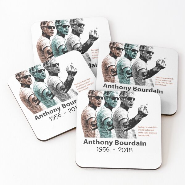 Item preview, LEGENDARY CHEF Anthony chef Bourdain - 1956- 2018  (1) designed and sold by HassanMontoya.