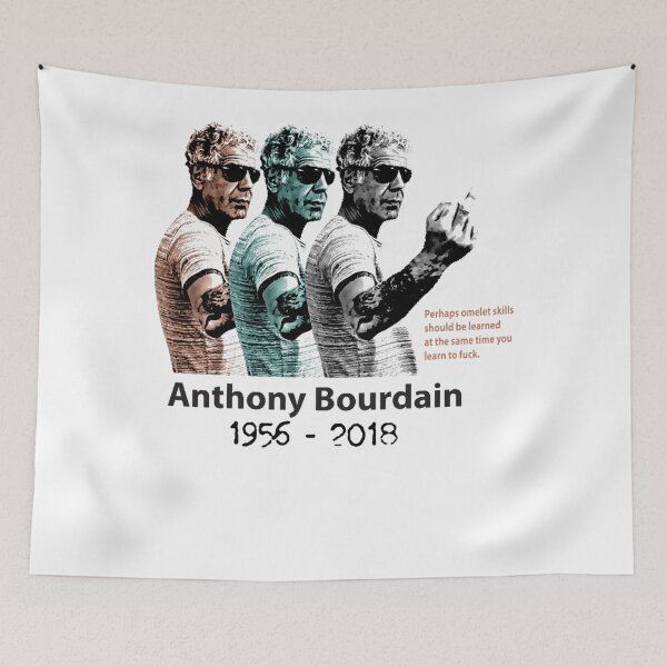 Item preview, LEGENDARY CHEF Anthony chef Bourdain - 1956- 2018  (1) designed and sold by HassanMontoya.