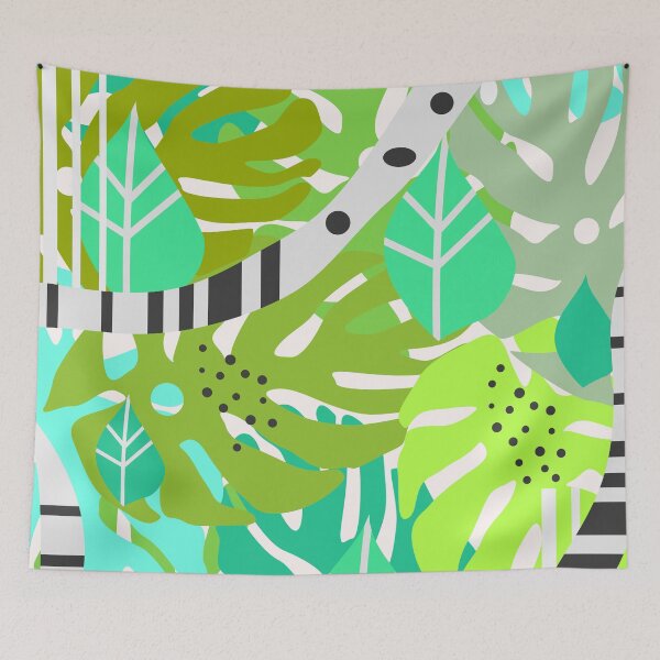 Item preview, Green quiet jungle designed and sold by cocodes.