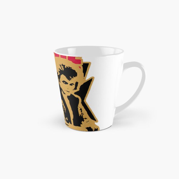 Stardust Coffee Travel Mug or Tea Cup by BeeGeeTees Inspired David Bowie 14 oz Silver