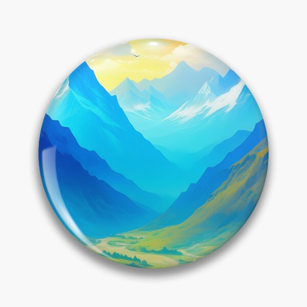 Item preview, Spring Mountain View Painting designed and sold by celartinspire.