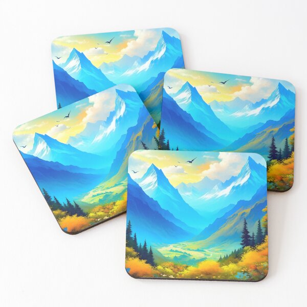 Item preview, Spring Mountain View Painting designed and sold by celartinspire.