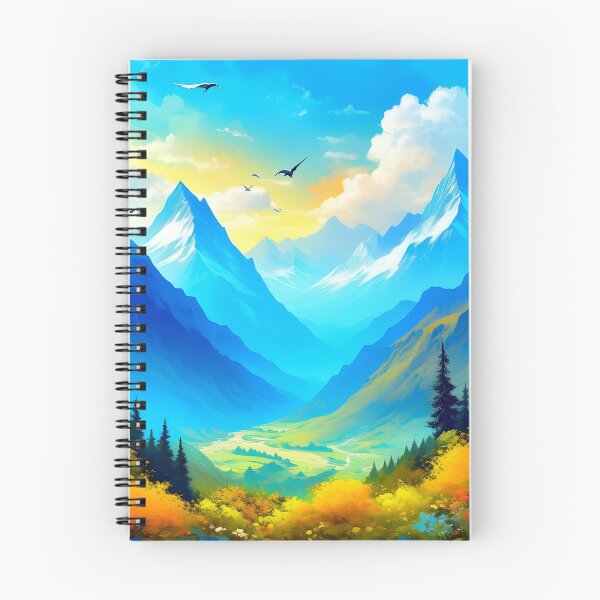 Item preview, Spring Mountain View Painting designed and sold by celartinspire.