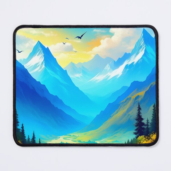 Item preview, Spring Mountain View Painting designed and sold by celartinspire.