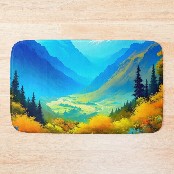 Item preview, Spring Mountain View Painting designed and sold by celartinspire.