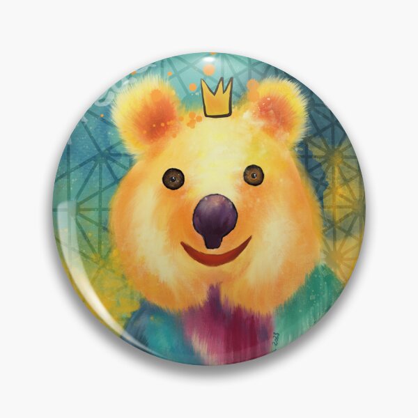 Item preview, colorful quokka, pure joy designed and sold by eigenart-sylvia.