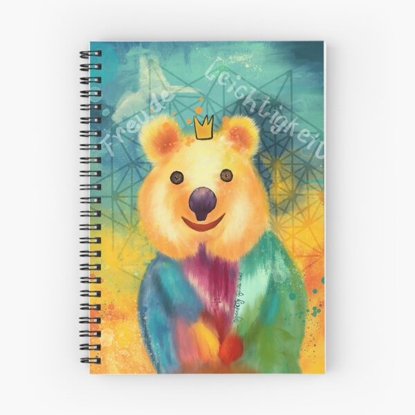 Item preview, colorful quokka, pure joy designed and sold by eigenart-sylvia.