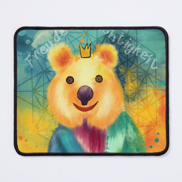Item preview, colorful quokka, pure joy designed and sold by eigenart-sylvia.