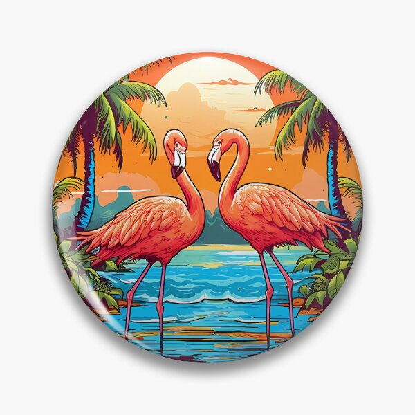 Item preview, Tropical Flamingos designed and sold by Win Hardy.
