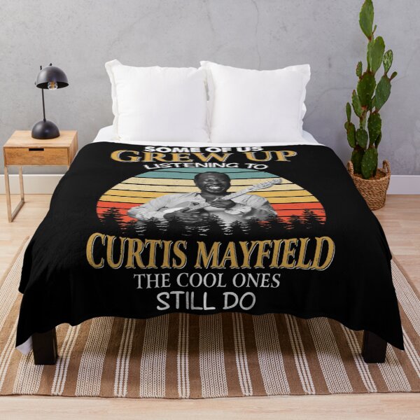 Item preview, Some Of Us Grew Up Listening To Curtis music Mayfield The Cool Ones Still Do Vintage designed and sold by BurnsDeepFried.