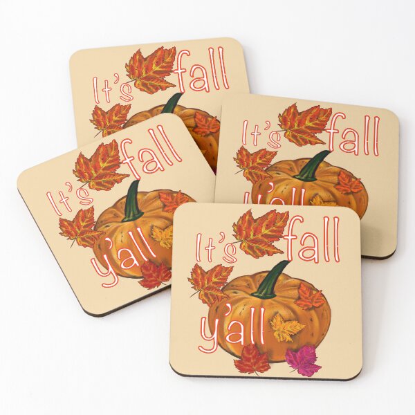 Item preview, It’s fall y’all ! Autumn Fall leaves Thanksgiving decoration costume Pumpkin designed and sold by Artonmytee.