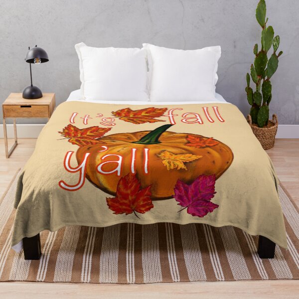 Item preview, It’s fall y’all ! Autumn Fall leaves Thanksgiving decoration costume Pumpkin designed and sold by Artonmytee.