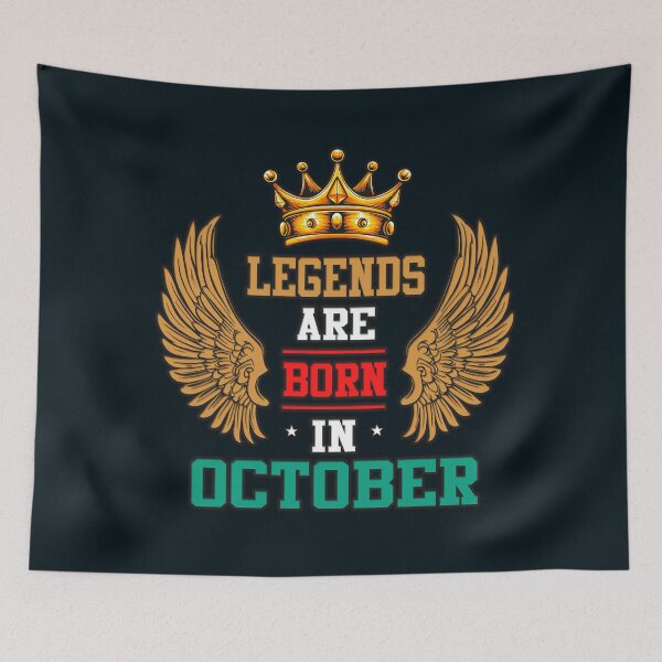 Item preview, October Legend, Legends Born in October designed and sold by maxleengraphix.