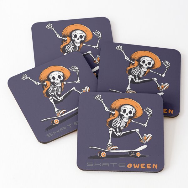 Item preview, Skating Skeleton for Halloween  designed and sold by By Nayla.