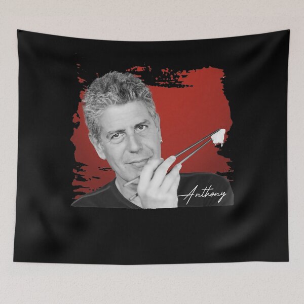 Item preview, Anthony chef Bourdain-Brush Frame designed and sold by ChicDomeLogan.