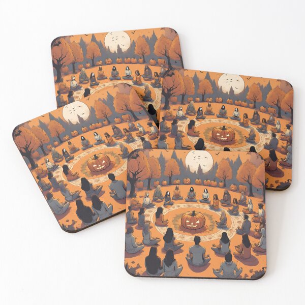 Item preview, Pumpkin Halloween Ritual designed and sold by ArtZenix.