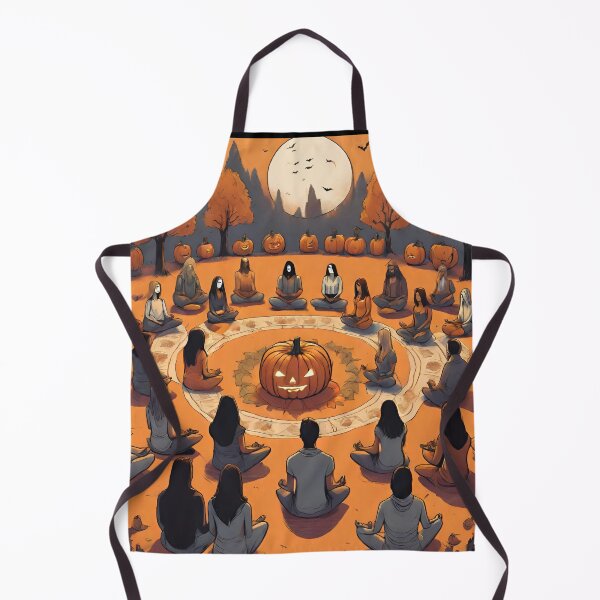 Item preview, Pumpkin Halloween Ritual designed and sold by ArtZenix.
