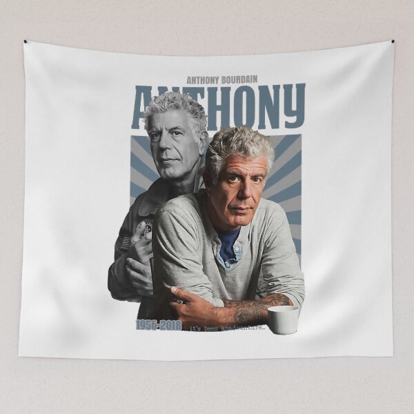 Item preview, Retro Anthony chef Bourdain  (1) designed and sold by LuxuryJovani.