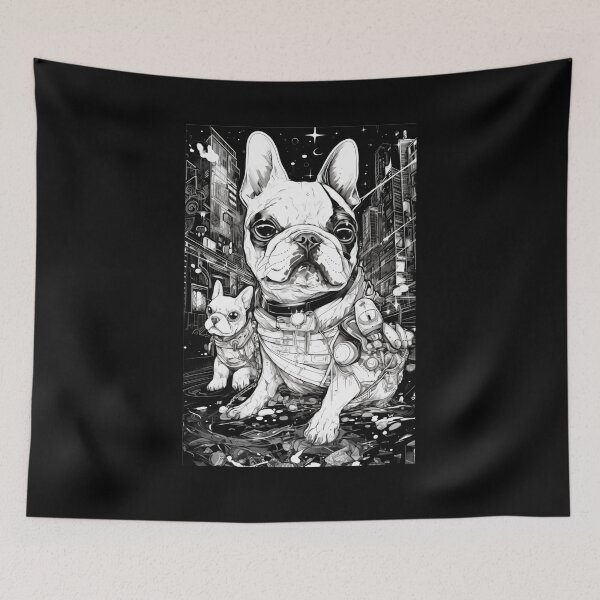 Item preview, French Bulldog Sin City designed and sold by Hanakuriko.