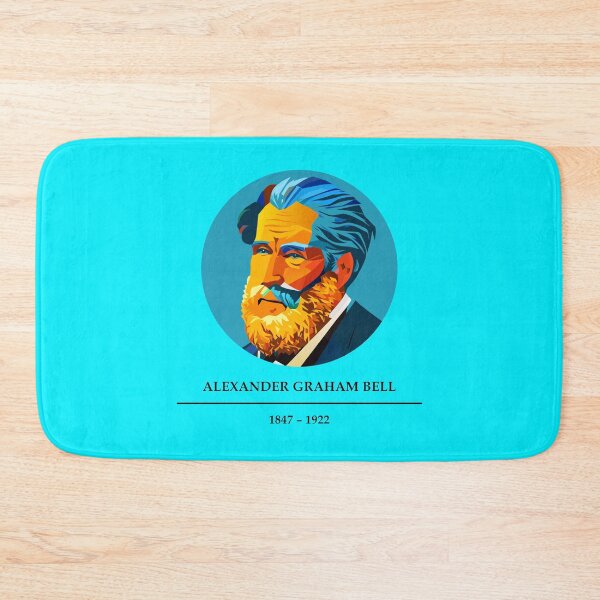 Item preview, Alexander Graham Bell (1847 – 1922) [Ai Generated Vector Art] designed and sold by VitYanakorn.