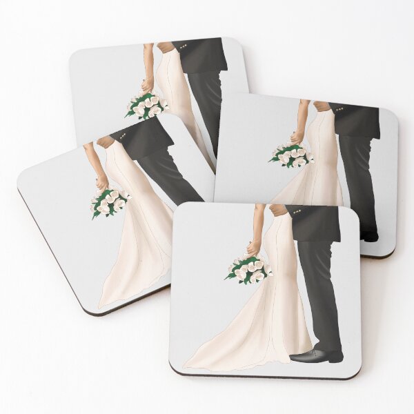 Item preview, Wedding illustration Married Couple designed and sold by Enchantedbox.