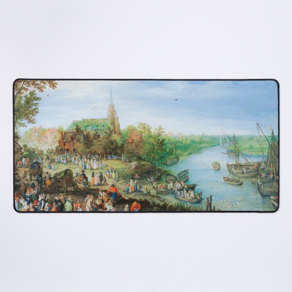 Item preview, Brueghel's Schelle Kermis: Village Life & Self-Portrait designed and sold by TheSoulOfArt.