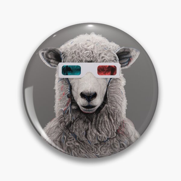 Item preview, Cool Sheep 3D designed and sold by Doodle-Factory.