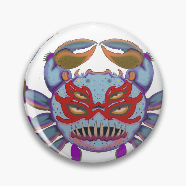 Item preview, SAMURAI DEMON CRAB designed and sold by Declan TIGER.