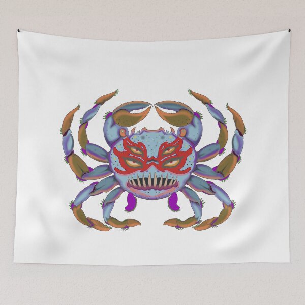 Item preview, SAMURAI DEMON CRAB designed and sold by Declan TIGER.