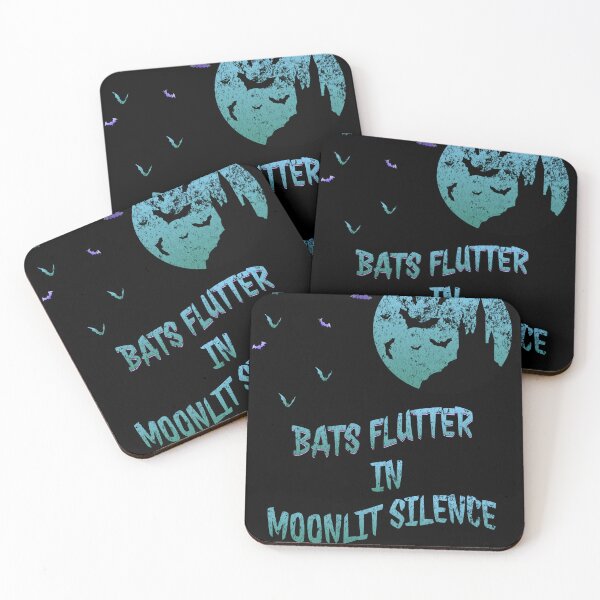 Item preview, Bats Flutter in Moonlit Silence designed and sold by cece4410.